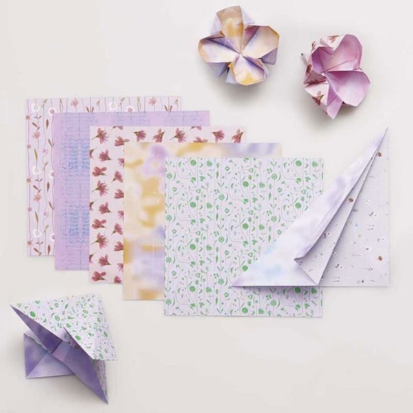 Rico Design Origami Paper - Transformation Collection - 15 x 15 cm - 50 ark Flerfärgad