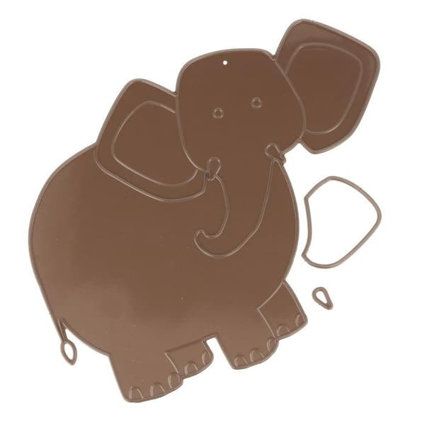 Elefantin leikkaaminen Grå
