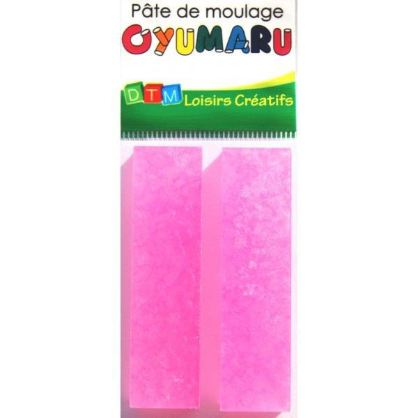 2 lyserøde oyumaru-brød Rosa