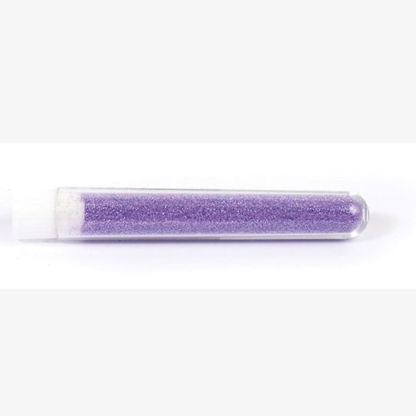 Biologiskt nedbrytbart glitterpulver 2,7 g - lila Lila
