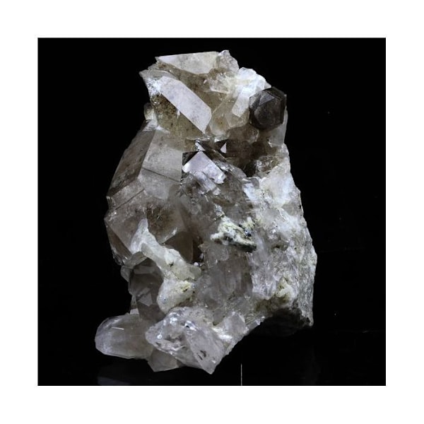 Sten og mineraler. Phantom Quartz. 467,0 ct. Plan du Lac, Oisans, Savoie, Frankrig.