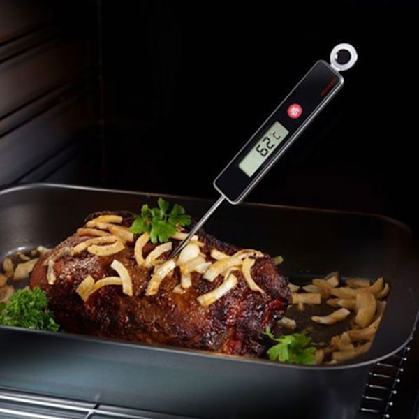 Digital madtermometer - Westmark - Stålsonde - Automatisk slukning - Sort Svart