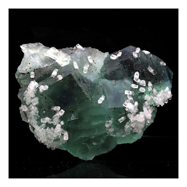 Fluorit - Ej specificerat - 1158,0 ct - Äkthetsbevis - 85 x 65 x 25 mm - Grå