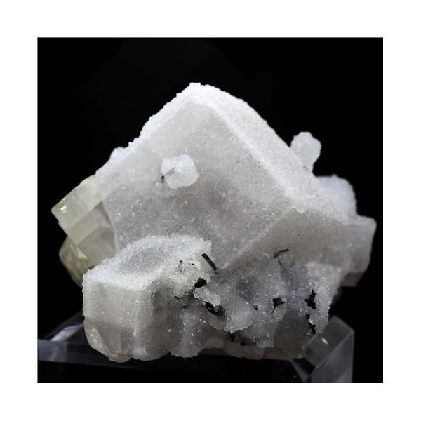 Sten og mineraler. Baryt, Kvarts, Stibnit. 1547,0 øre. Murray Mine, Elko Co., Nevada, USA.