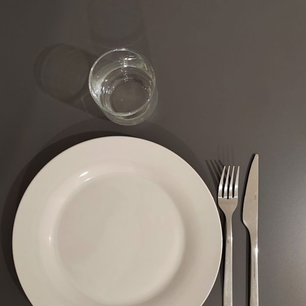 Taitettava terassipöytä Compact HPL antrasiitinharmaa 70 x 70 Grå