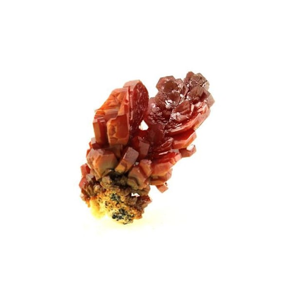 Sten og mineraler. Vanadinit. 95,5 ct. Mibladen Mining District, Midelt, Marokko.