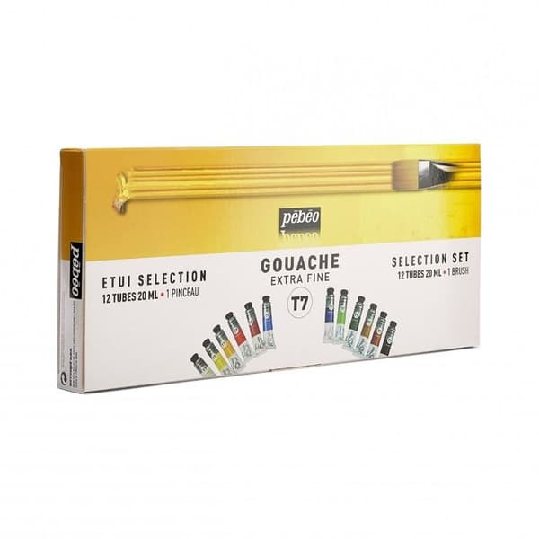 PÉBÉO GOUACHE MALING 1 ETUI SELEKTION 12 RØR…