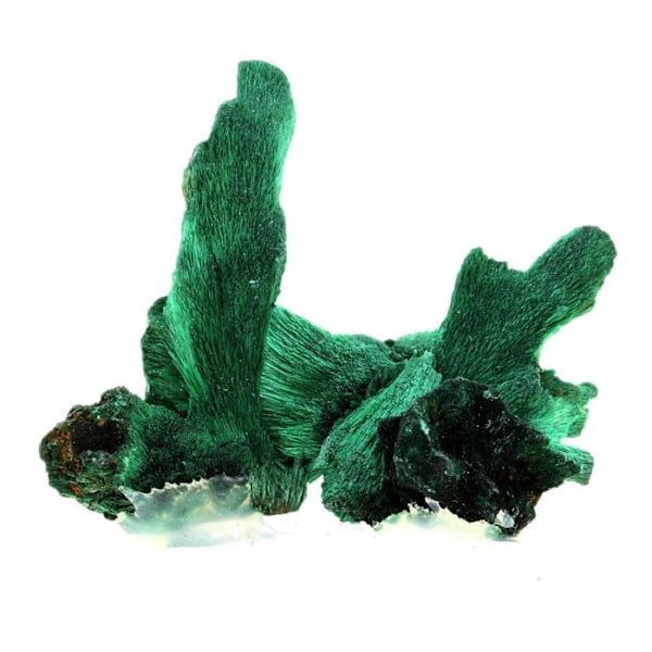 Sten og mineraler. Malakit. 316,5 øre. Katanga, Congo.