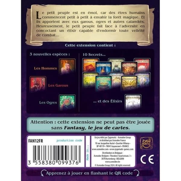 Asmodee Fantasy 2 Stämningsspel Flerfärgad