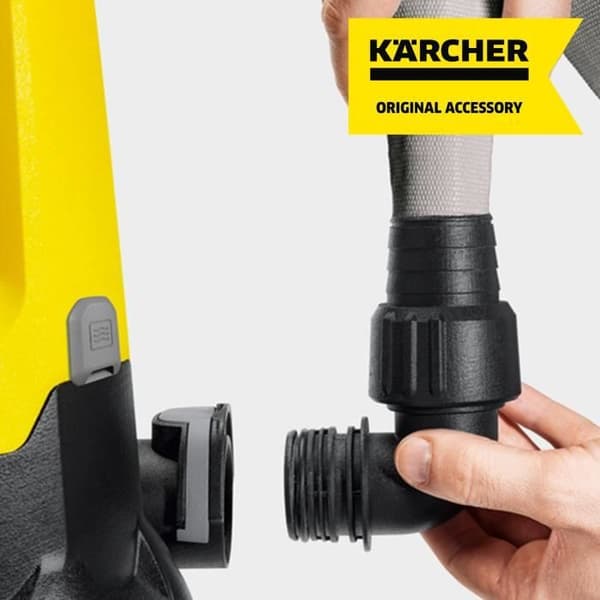 Platt textilslangsats - KARCHER - 10 m x Ø 1''1/4 (32 mm) - Praktisk - Högt flöde Grå