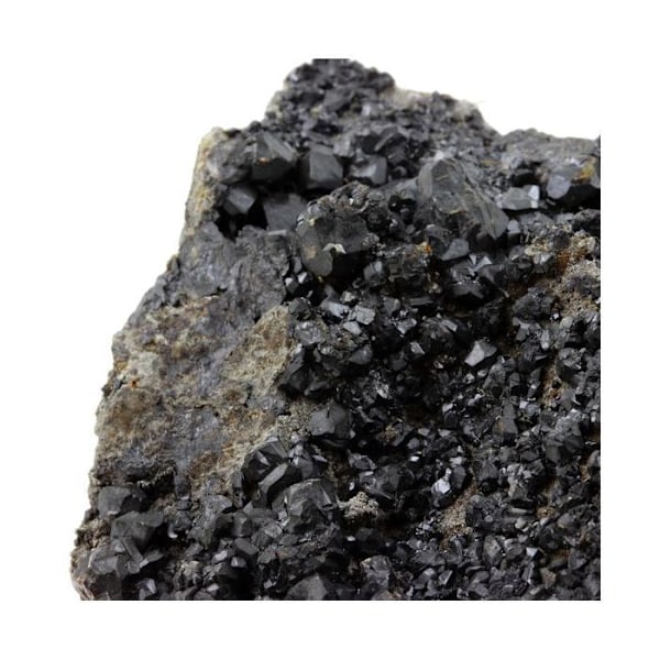 Sten og mineraler. Sphalerit (Blende). 1837,5 ct. La Sanguinéde-minen, Saint-Laurent-le-Minier, Frankrig.
