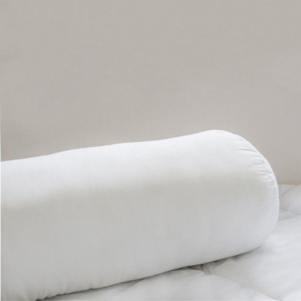 Komfort og blødhed: 180 cm Bolster i højkvalitets polyester - Duffel Vit