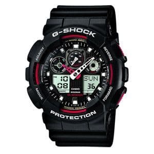 CASIO G-Shock GA-100-1A4ER kvartsikello Svart