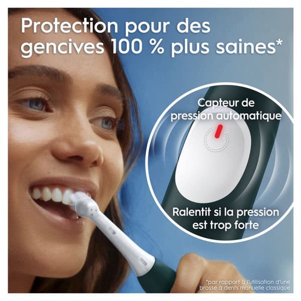 Elektrisk tandbørste - ORAL-B - iO2 - Skovgrøn - 3 børstemode - 2-minutters timer Skog grön