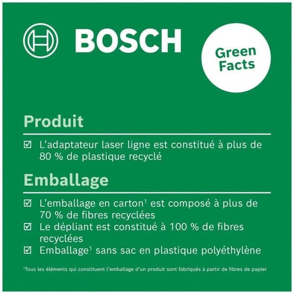 Bosch-laserlinja-adapteri