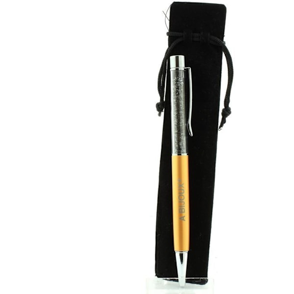 Sten og mineraler. Hæmatit mineral pen fra Allevard, Isère, Frankrig. Farve gylden gul. gyllene