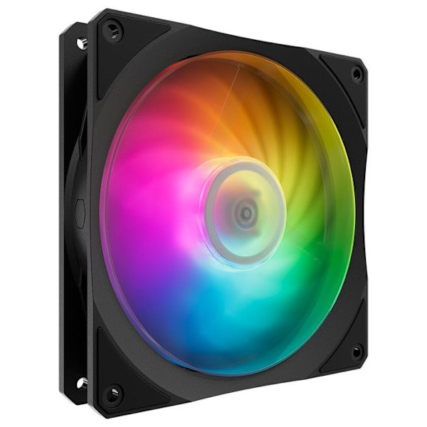 PC Ventilator - COOLER MASTER - Mobius 140P ARGB - 14 cm - 1900 omdr/min - Sort