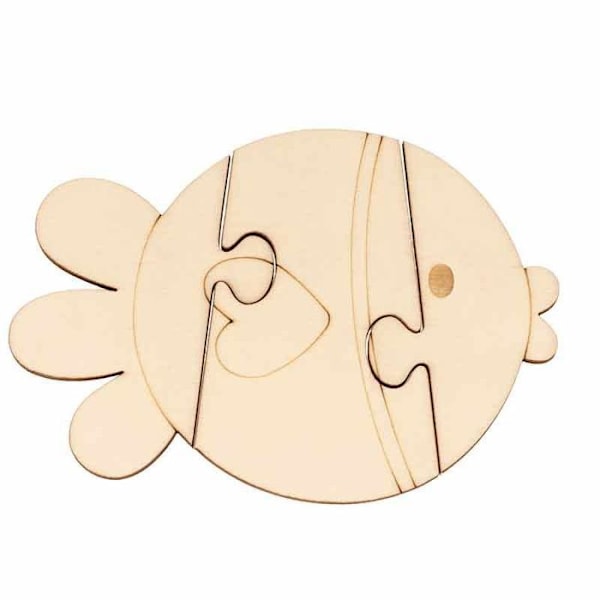 Koristepalapeli - Puu - 4 kpl setti - Sekalainen - Lapsi - Muokattavissa Beige