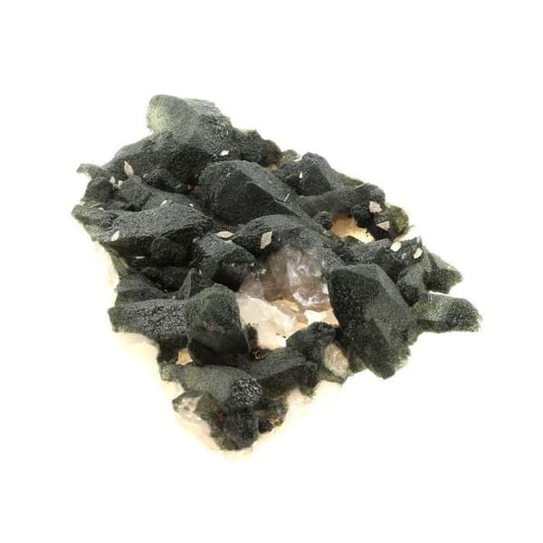 Pierre - Quartz - Klorit + Titanit - 627,5 ct - Plan du Lac - Äkta