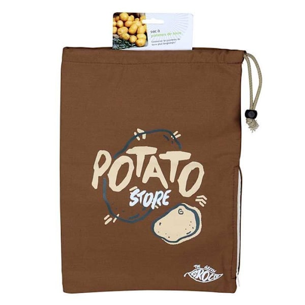 Tygpåse för potatis kastanj