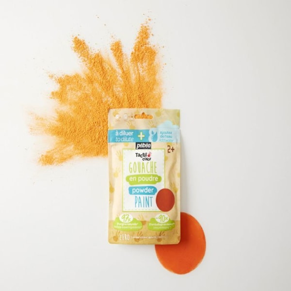 Gouache pulverpose 100g Orange Orange