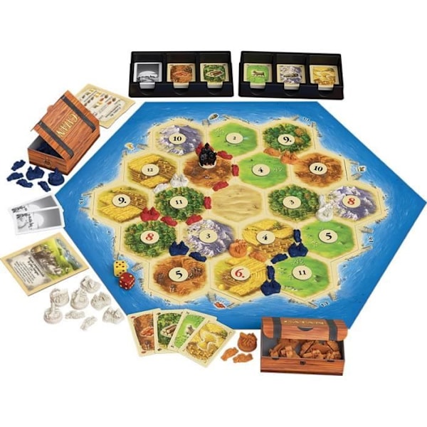 Catan Basic Game - Asmodee - Lautapeli Röd