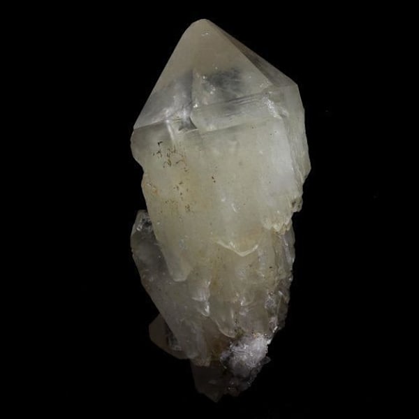 Kivet ja mineraalit. Kvartsi valtikka. 308,0 ct. Les Hallesin kaivos, Vaulnaveys-le-Bas, Isère, Ranska.