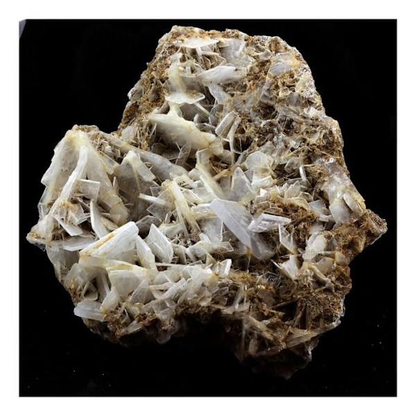 Sten og mineraler. Baryt. 2490,0 øre. La Mure, Isère, Frankrig.