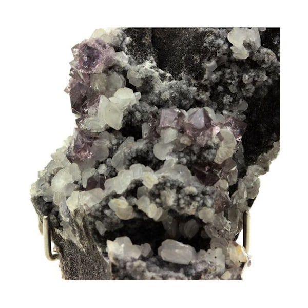 Sten og mineraler. Fluorit + Calcit. 1013,0 ct. Blackdene Mine, Stanhope, Storbritannien, Storbritannien.