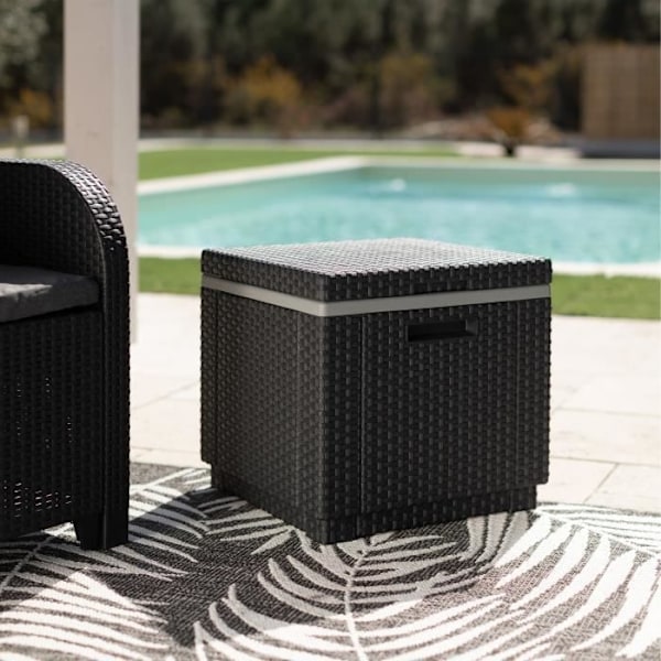 Keter Ice Cube Graphite Cooler 405981 Grafitgrå