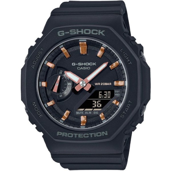 CASIO - G-SHOCK Ur - Stødsikker - Multifunktion - Sort Svart