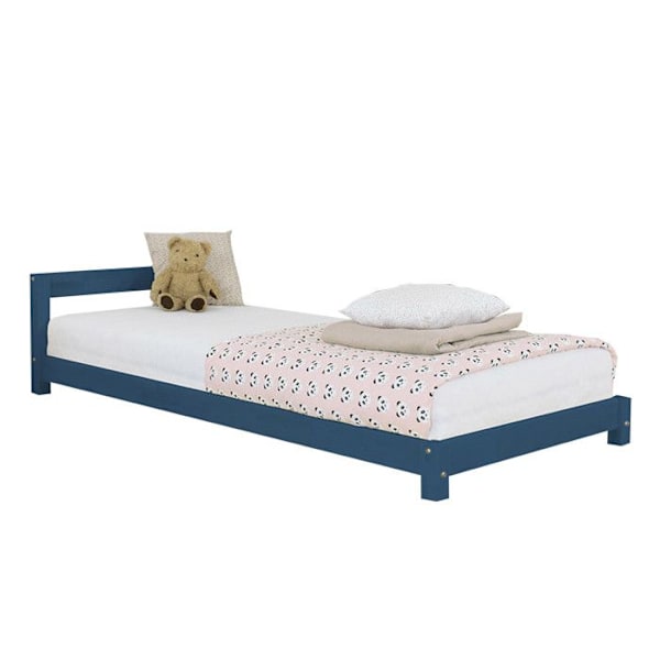Lit enfant DRØMMENDE 80 x 160 marineblå Blå
