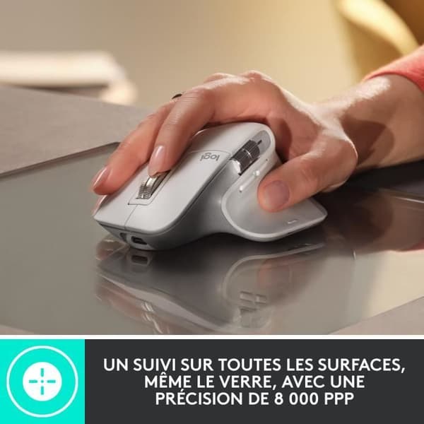 Hiiri - Langaton - Logitech - MX Master 3S - Grafiitti