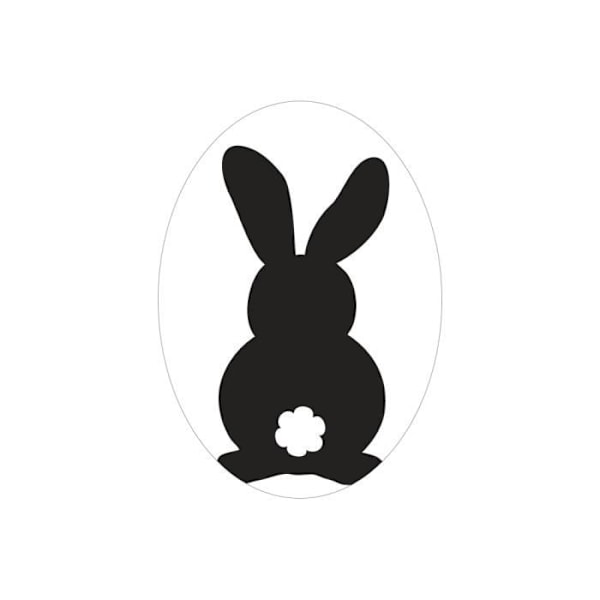 Tarrat Lapin, 55x40mm, ovaali, sct.-LS 1kpl.
