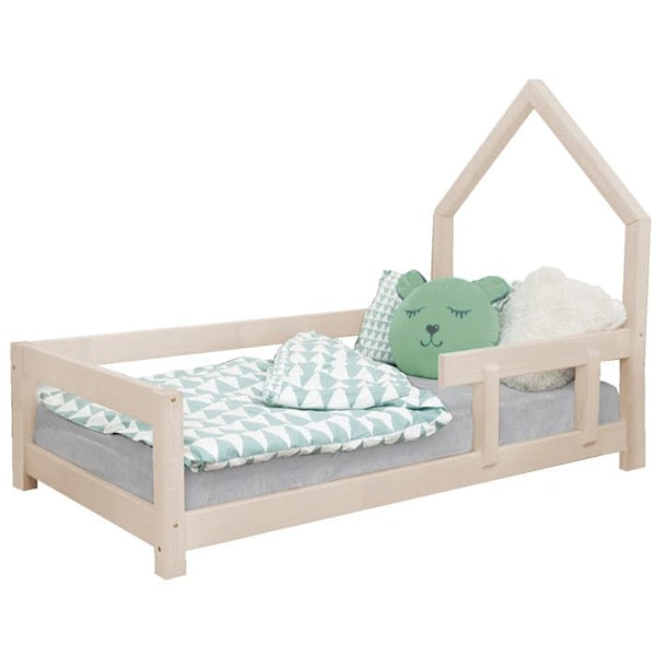 POPPI barnhyttsäng 80 x 160 beige 1 Beige