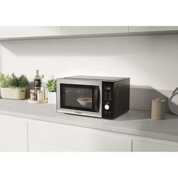 Yhdistelmämikroaaltouuni Candy Essenza CMCA29EDLB 1000W 29L Digital Black - Yhdistetty tuulettimella varustettu lämpö - 5 tehotasoa - 10 valikkoa Aut