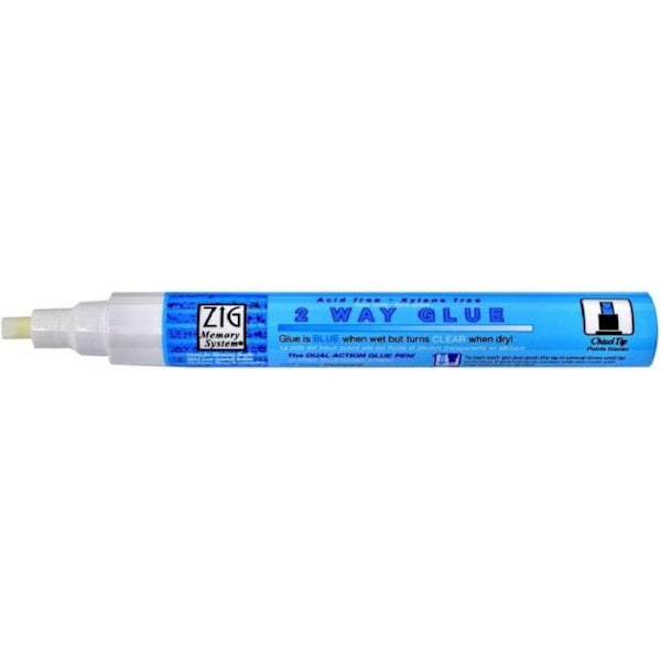 Repositionerbart limstift - GENERISK - Zig liten - Fin spets - 5mm - 10 gram