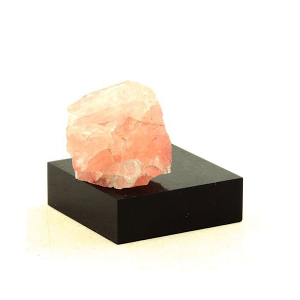 Stenar och mineraler. Rosa fluorit. 68,10 cent. Talèfre, Mont-Blanc-massivet, Frankrike. Rosa