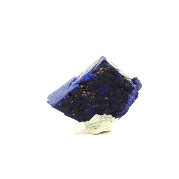 Stenar och mineraler. Chessylit (Azurite). 16,0 ct. Chessy-les-Mines, Frankrike.
