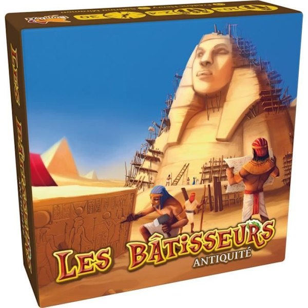 Festspel - Asmodee - The Builders: Antiquity - Bli kungarikets första byggare Flerfärgad