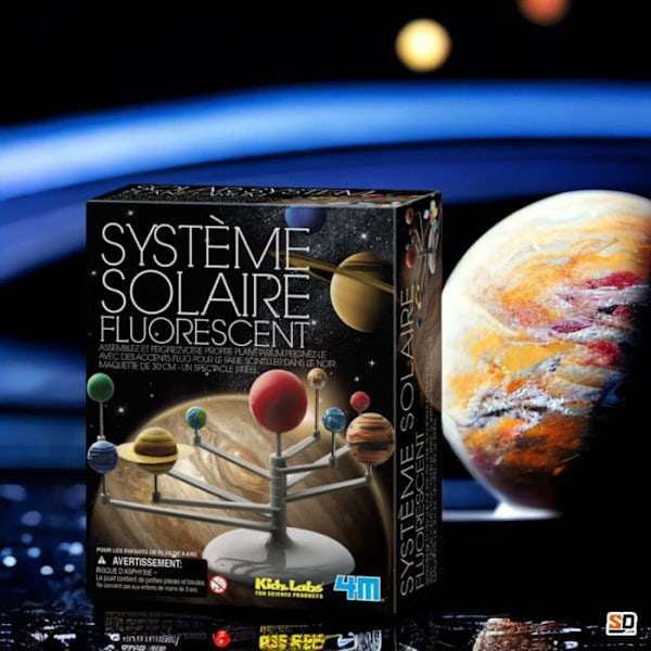 Fluorescerande PW Solar System Kit Flerfärgad