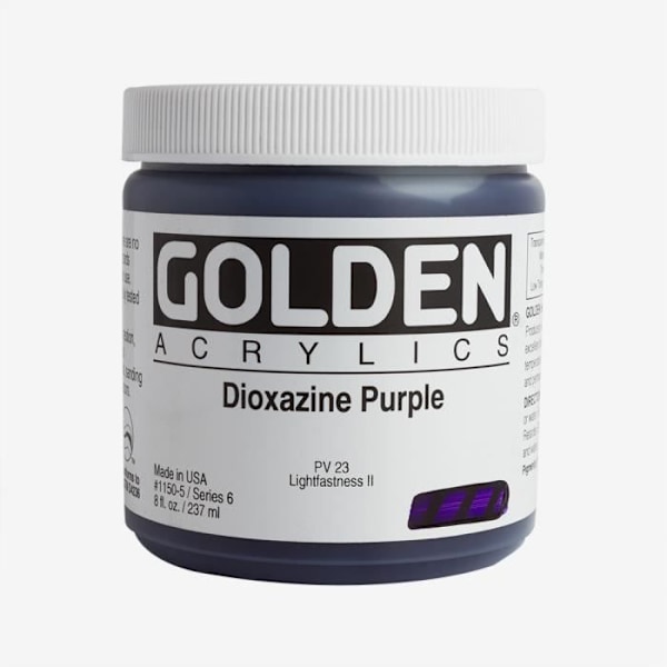 Golden : Tungt Akrylmaling : 236ml : Dioxazin Lilla