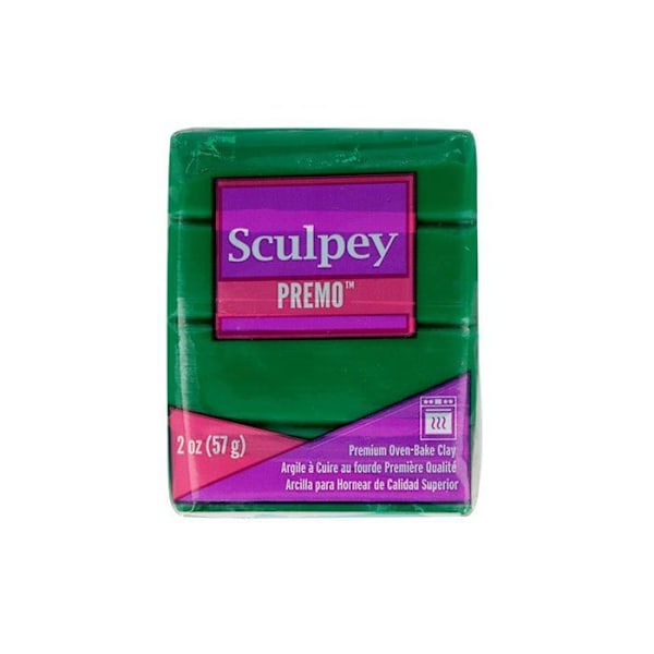 Sculpey polymerlermasse 57 g - skovgrøn Grön