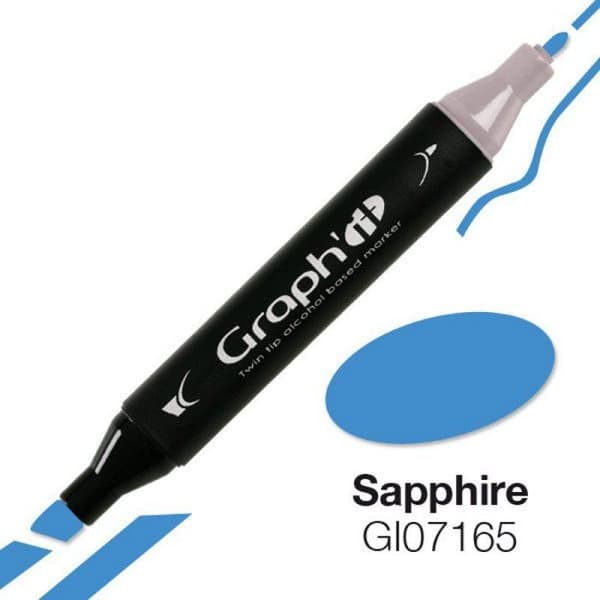 Graph'It - Graph'it 7165 Sapphire - alkoholi marker safir