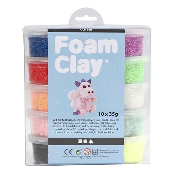 Modellervoks - Creativ Company - 78890 - Multifarvet - 10 stykker - 350 g Flerfärgad