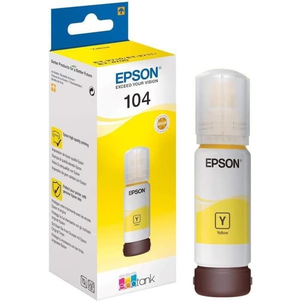 Epson ECOTANK 104 GUL blækpatron