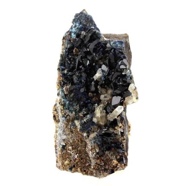 Sten og mineraler - ABIJOUX - Lazulit, kvarts - 723,0 ct - Rapid Creek, Yukon, Canada