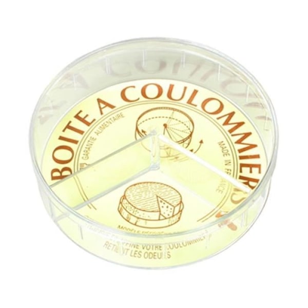 Coulommiers-laatikko - Läpinäkyvä - 13 cm - 3,5 cm - Muovi - Säilyttää juustot Transparent