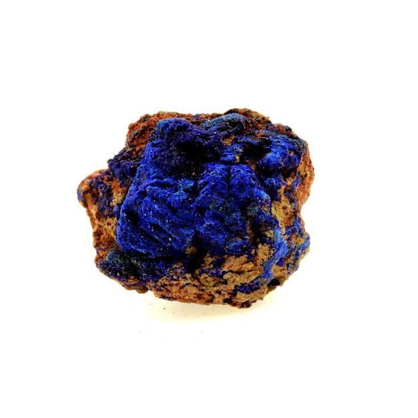 Chessylite (Azurite) 105,1 karat Flerfärgad