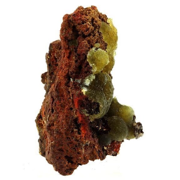 Pierre - ABIJOUX - Austinite - 590 ct - Ojuela Mine, Mexiko - Certifikat for autenticitet